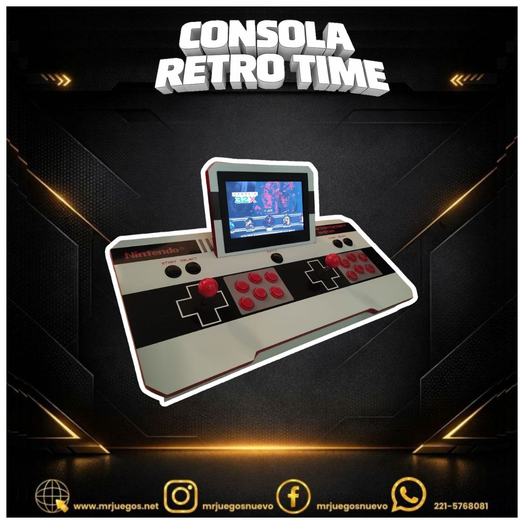 🕹️CONSOLA RETRO TIME🕹️