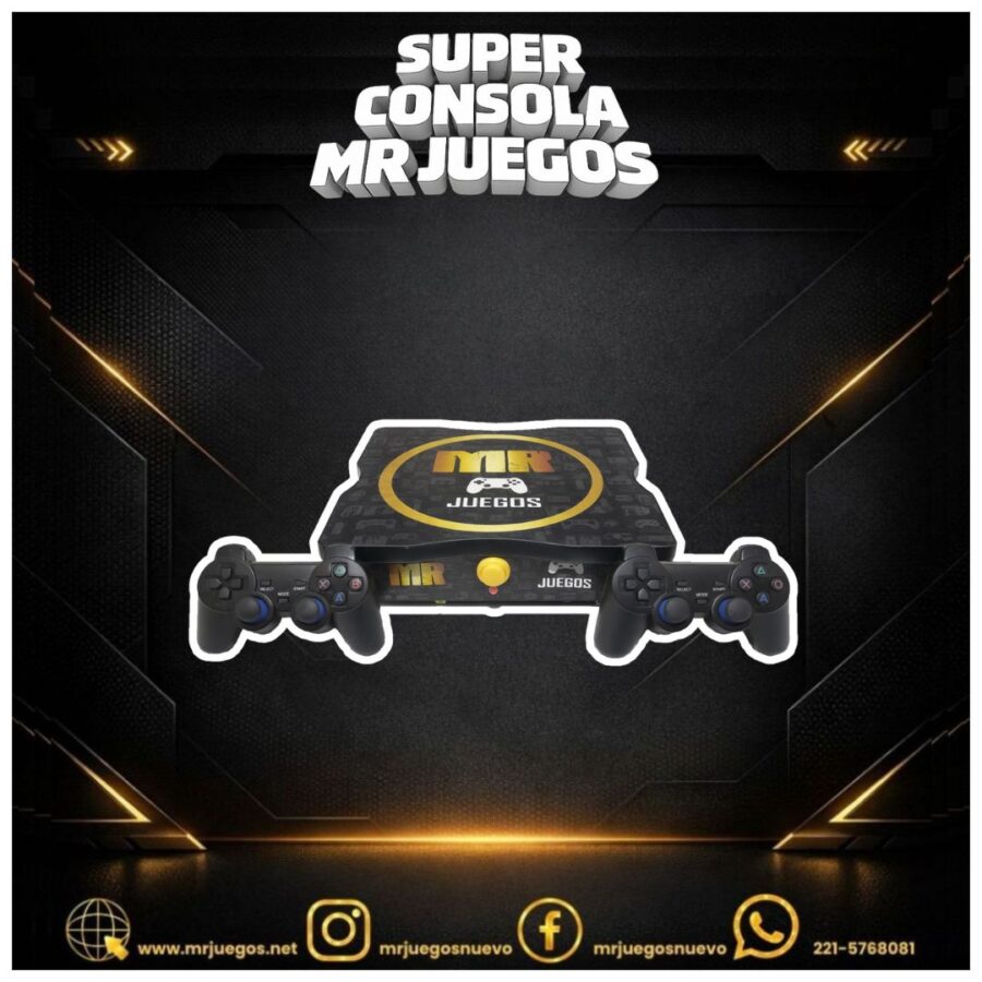 👾SUPER CONSOLA MR JUEGOS👾