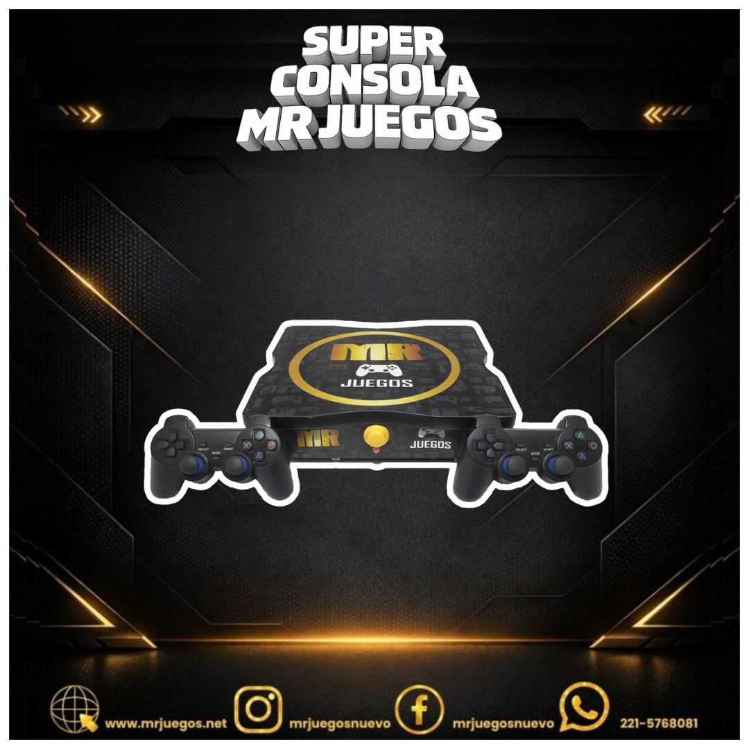 👾SUPER CONSOLA MR JUEGOS👾