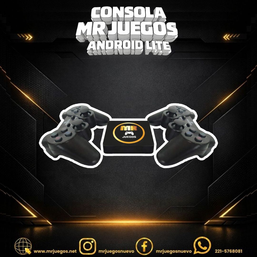 👾CONSOLA MR JUEGOS ANDROID LITE📺